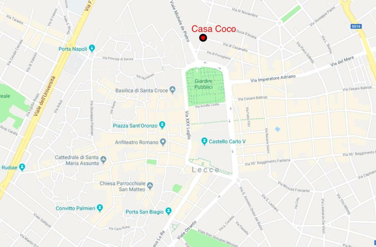 Casa Coco Lecce Exterior foto